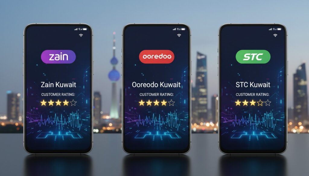 Real Customer Reviews: Zain vs Ooredoo vs STC Kuwait – Which Network Wins in 2024?